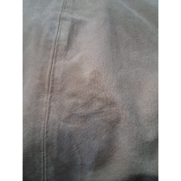 Y2k Vtg AR Bernardo Fashion Suede Womens size Medium Stitch Hippie Grunge Blazer - Picture 7 of 15